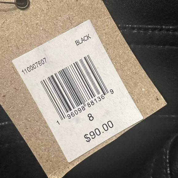 NWT Women's Frye & Co Faux Suede Trouser, Regular Fit Bootcut in Black, size 8 - Picture 11 of 15